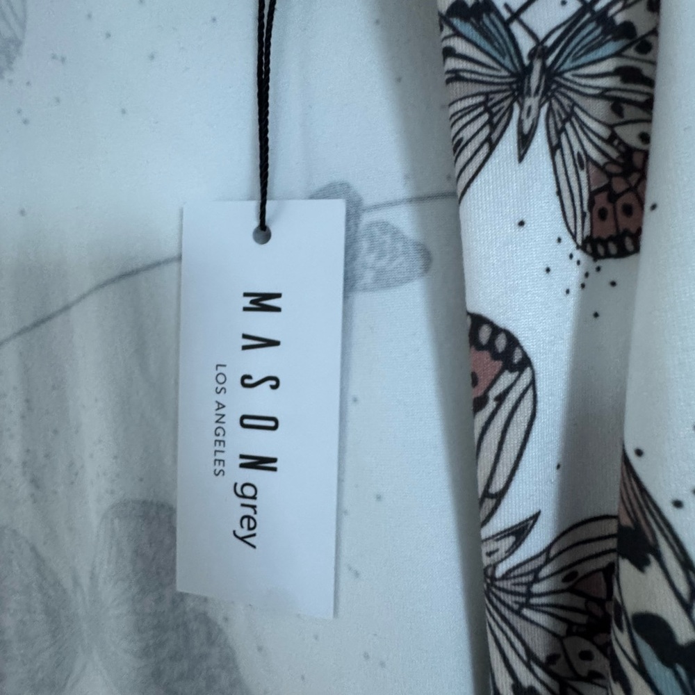 MasonGrey Butterfly Print Kimono Robe - Picture 4 of 4